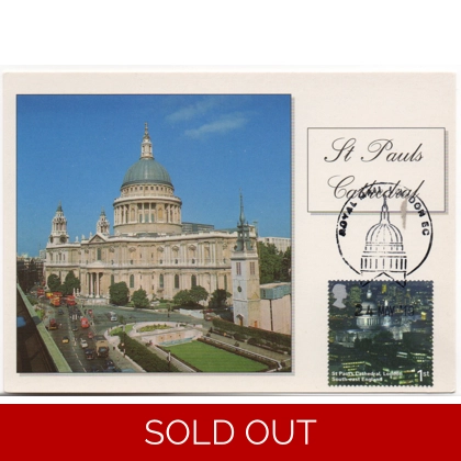 2599x St Paul's Cathedral Maximum Card 2019